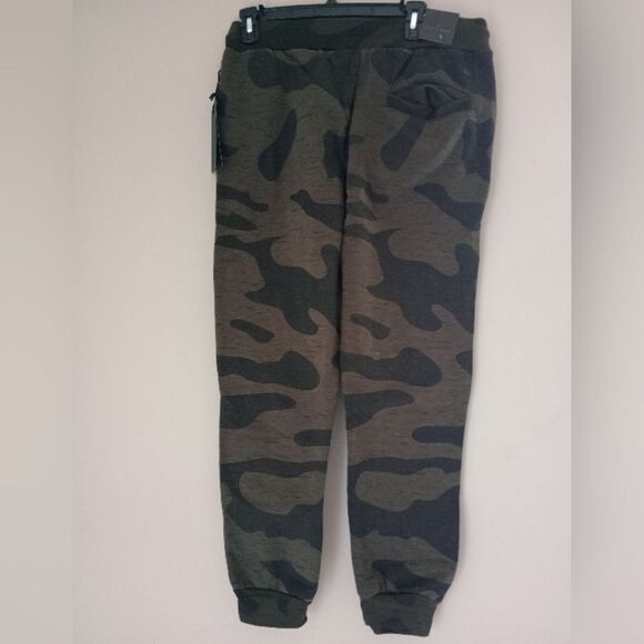NWT Steven's Jeans Brand Drawstring Camo Sweatpants Joggers Size L - Picture 2 of 9